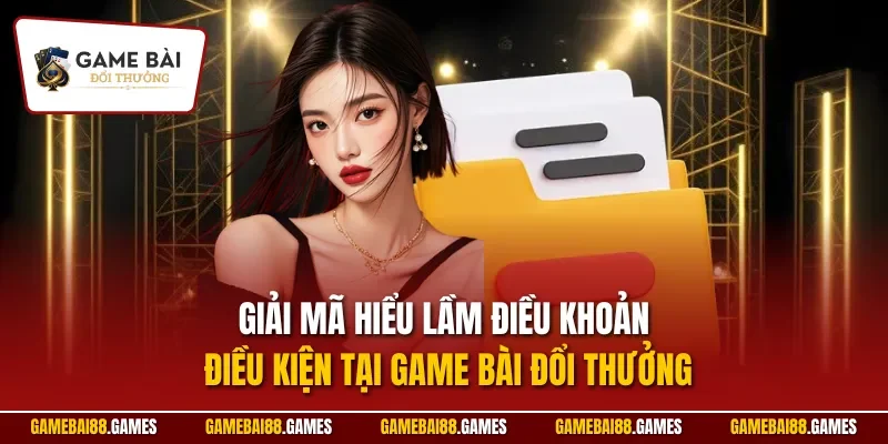 Giải mã hiểu lầm điều khoản điều kiện tại Game Bài Đổi Thưởng