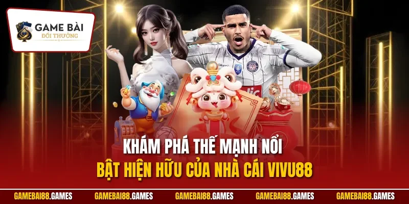 Khám phá thế mạnh nổi bật hiện hữu của cổng game VIVU88