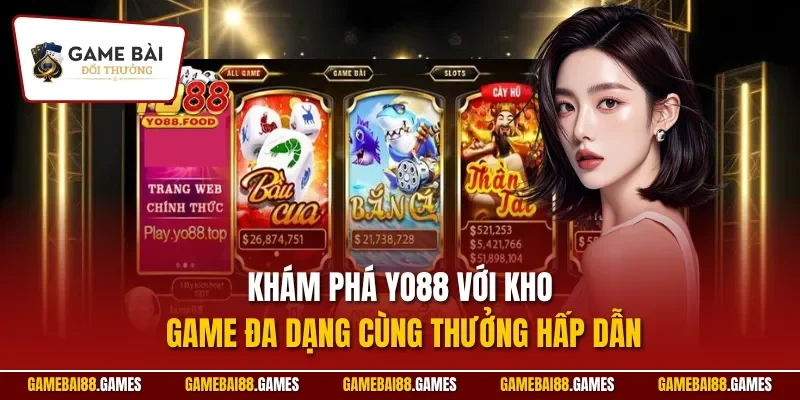 Khám phá Yo88 với kho game đa dạng cùng thưởng hấp dẫn
