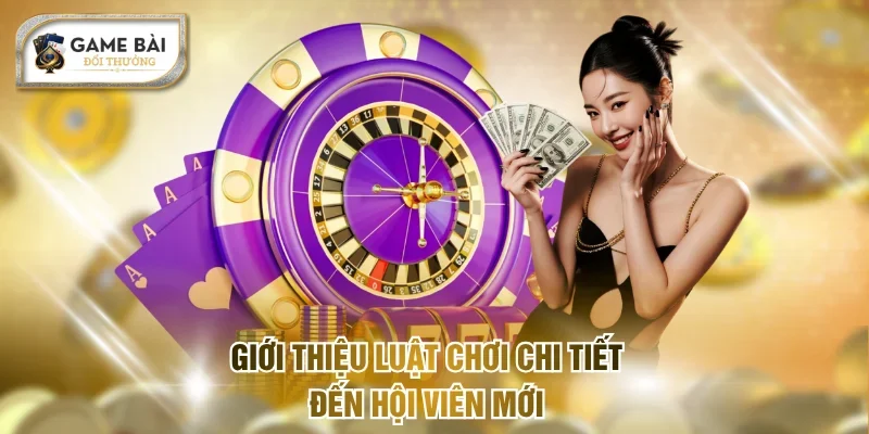 Roulette Game Bài - Trò Chơi Kinh Điển Với Bánh Xe May Mắn 2 Giới thiệu luật chơi chi tiết đến hội viên mới